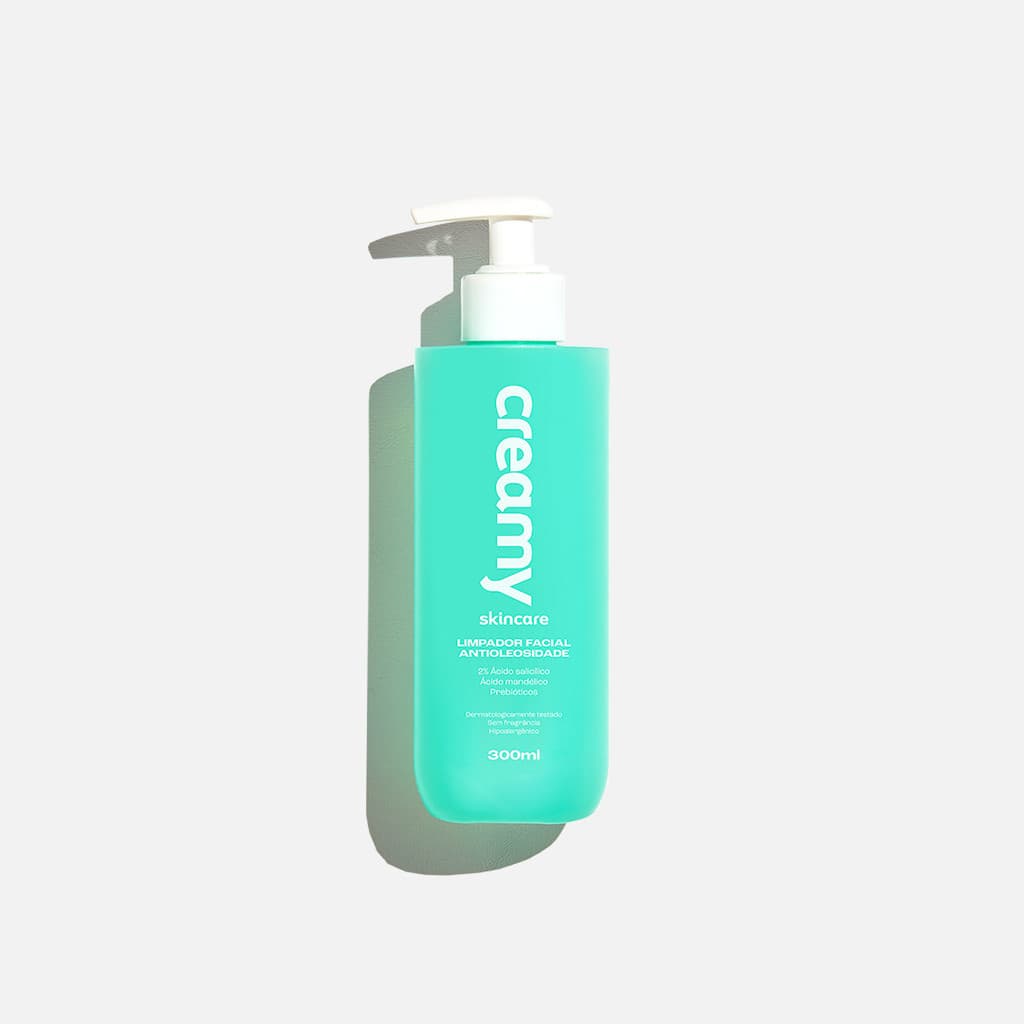 Limpador Facial Antioleosidade 300ml — Creamy